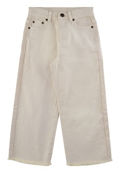 The New Favela wide cropped jeans - White Swan